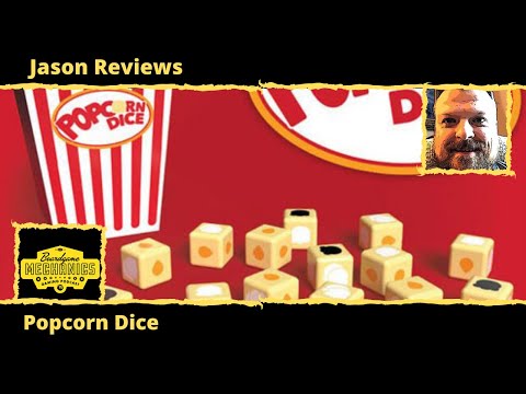 Jason’s Board Game Diagnostics of Popcorn Dice
