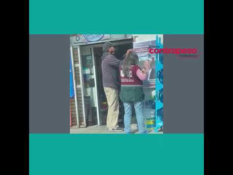 Funcionaria de CDMX pega propaganda de la “marcha de la revancha” de AMLO