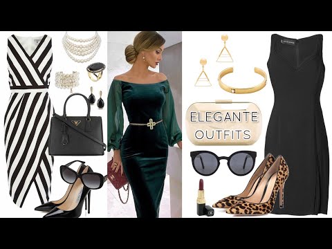 MODA 2022 COMO VESTIR ELEGANTE OUTFITS PARA LUCIR ELEGANTE COMBINACIONES DE ROPA DE MODA 2022 MUJER