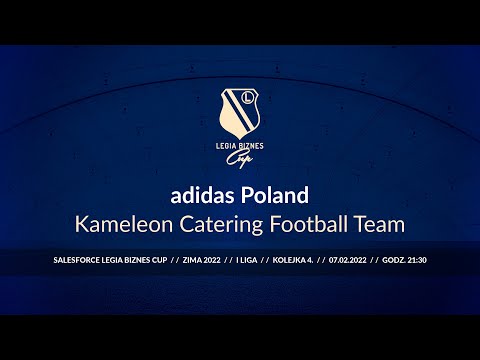 Skrót spotkania adidas Poland - Kameleon Catering Football Team ( Legia Biznes Cup Zima 2022 )