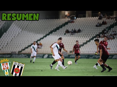 CÓRDOBA CF - AD MÉRIDA | RESUMEN, HIMNO A CAPELLA Y GOLES DE LA PRETEMPORADA 22/23.