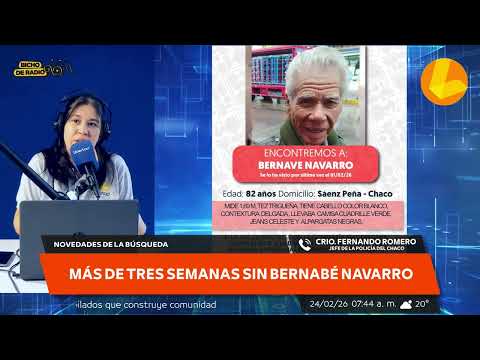 "No tiene vínculo con la búsqueda": descartan pista rural en el caso Bernabé Navarro