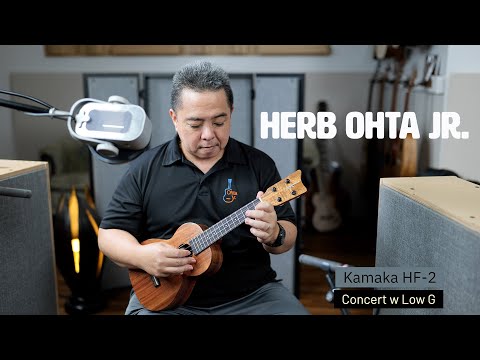 Herb Ohta Jr.  Samples 8 Kamaka 'Ukulele w Low G