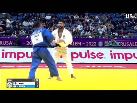 Masters 2022. 66 kg. Rep. KHYAR Walide (FRA) - TILOVOV Mukhriddin (UZB)