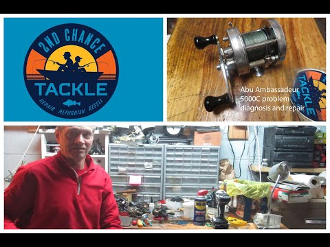 Abu Ambassadeur 5500C fishing reel problem diagnosis and repair
