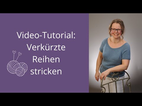 Tutorial: RVO Halsausschnitt mit verkürzten Reihen stricken