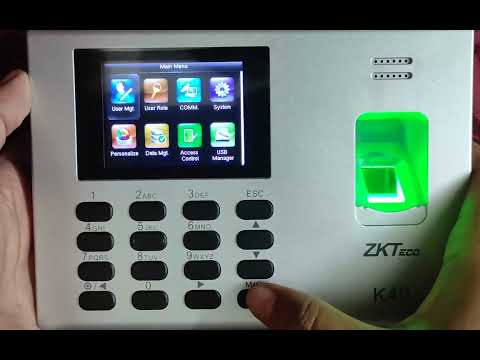 ZKTeco K40 Fingerprint Time Attendance System