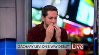 Zachary Levi on New York Live - 16th August 2013