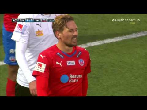 Jättechans för Christensen att ge HIF ledningen - TV4 Sport