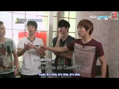 {SINAQ} 120831 MBLAQ Idol Manager Ep. 3 (1/3)