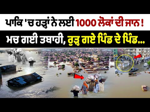 Pakistan flood Latest update: Floods in Pakistan claim 1000 lives! Devastation | Floods 2025