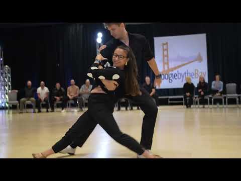 Boogie By the Bay 2022 Torri Zzaoui and Joel Torgeson Champion j'n'j