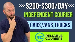 How To Make $200-$300 A Day As A Independent Courier Driver!#medicalcourier #courier