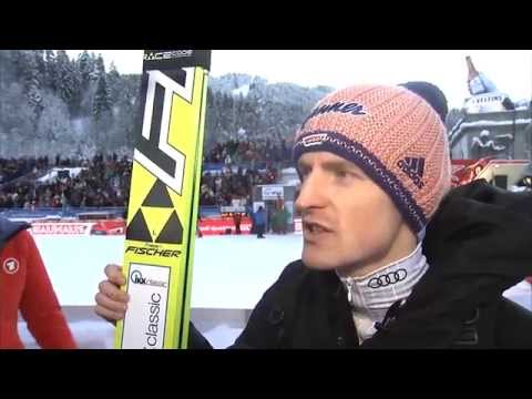 DSV-Adler verbessert in Garmisch | Vierschanzentournee 2014/15 | Skispringen