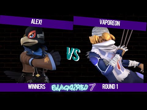 Blacklisted 7 WR1 - gg | Alex! (Falco) vs Vaporeon (Sheik)