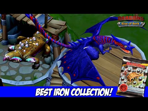 Best Iron collection Dragons (packs opening) | Dragons: Rise of Berk