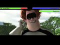 Mr Incredible Vs Omnidroid V 9 Syndrome With Healthbars Edited By KobeW2001