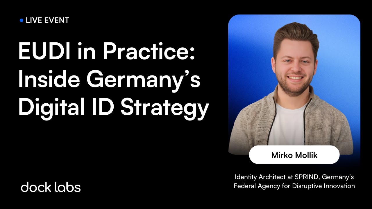 EUDI in Practice: Inside Germany’s Digital Identity Strategy [Live Event]