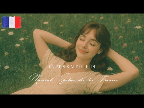 【Playlist🎧】Relaxing French Songs for a Sunny Afternoon + Lyrics｜Un après-midi fleuri 🌼