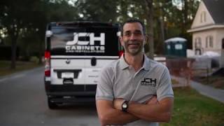 Full wrap Modern & Sleek on a RAM ProMaster for JCH Cabinets installed by Wrapmate in Charleston, SC