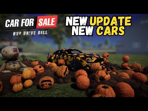 FINALLY CAR FOR SALE HALLOWEEN UPDATE🔥 NEW CARS & VEHICLE SKINS - Car for Sale Simulator 2023