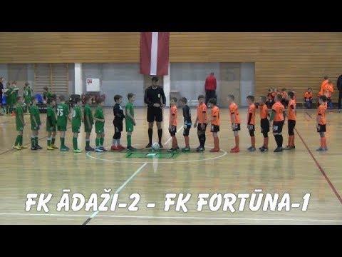 FK ĀDAŽI-2 - FK FORTŪNA-1 SALASPILS KAUSS 2008 GADA ZĒNI 27.12.2018.