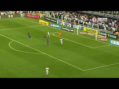 Um lindo passe longo para o gol do Sasha