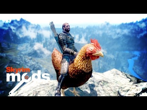 Diablo Dungeons & Chicken Mounts - Top 5 Skyrim Mods of the Week