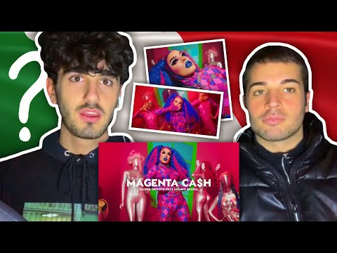 ITALIANS React 🇮🇹 GLORIA GROOVE - MAGENTA CA$H (ft. Monna Brutal)