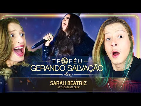 MEU DEUS!😱 Sarah Beatriz - Se Tu Quiseres Crer/ Basta Acreditar (Troféu Gerando Salvação 2021) REACT