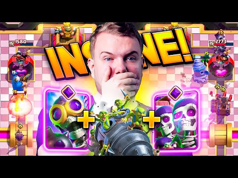 INFINITE PRESSURE WITH THIS DRILL SPAM DECK! - Clash Royale