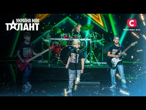 Детская рок-группа Сontra Bass раскачала зал – Україна має талант 2021 – Выпуск 8