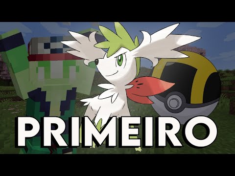 EU CAPTUREI MEU PRIMEIRO LENDÁRIO NO MINECRAFT PIXELMON