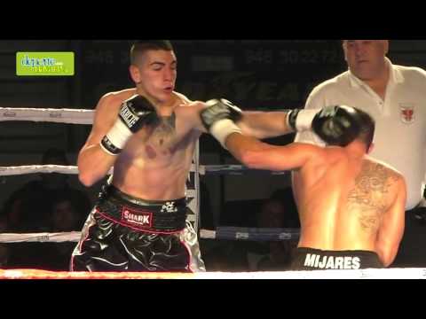 Velada Anaitasuna kickboxing combate 3 cámara lenta