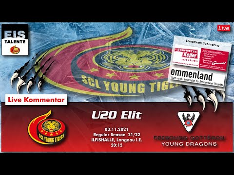 MS 20/21 - U20 Elit - Regular Season - SCL Young Tigers vs Fribourg-Gottéron Young Dragons