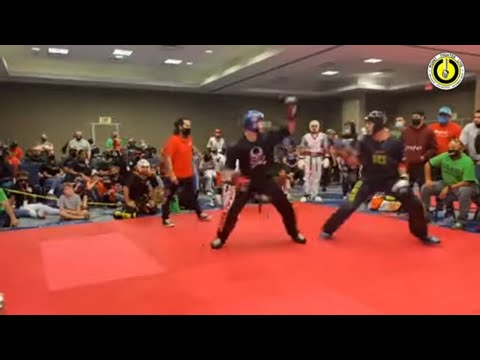 Men’s Black Belt Point Fighting Knuckle Up Fighting Championships Sport Karate Tournament