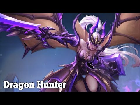 DRAGON HUNTER FREYA NEW SKIN MLBB | TVEdz