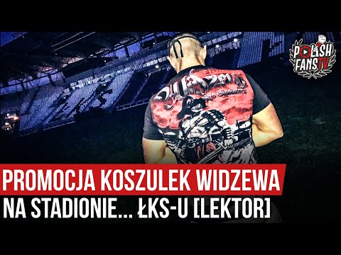 Promocja koszulek Widzewa na stadionie... ŁKS-u [LEKTOR] (07.09.2020 r.)