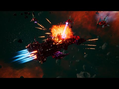 Mega Mod 2020: Asuryani vs Space Marines! - Quick Battle, Skirmish, Battlefleet Gothic Armada 2