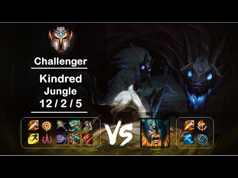 [4K] KR Challenger Jungle Kindred vs Olaf Ep.1559