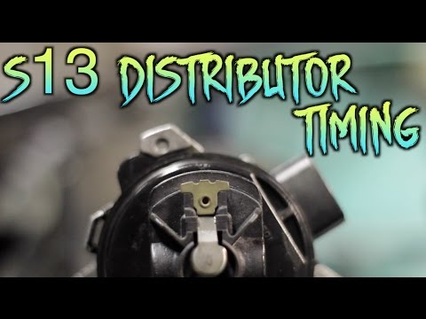TURBO 240SX BUILD | HOW TO SET DISTRIBUTOR