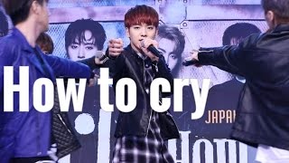 170118 2부 백퍼센트 ”How to cry” 종환ver.