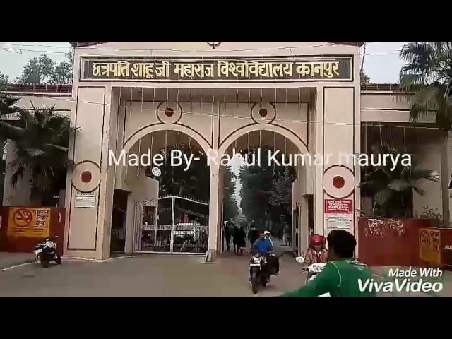 Chhatrapati Shahu Ji Maharaj University Kanpur video #1