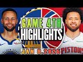 Golden State Warriors Vs Detroit Pistons Full Game Highlights Jan 09 2025 NBA Season 2024 25