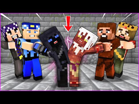 WE SEPARATE THE BODY OF THE ENEMY AND THE WIZARD! 😱 - Minecraft
