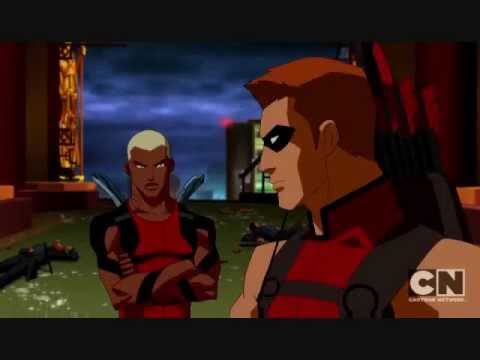 Aqualad and Red Arrow vs SportsMaster and Cheshire