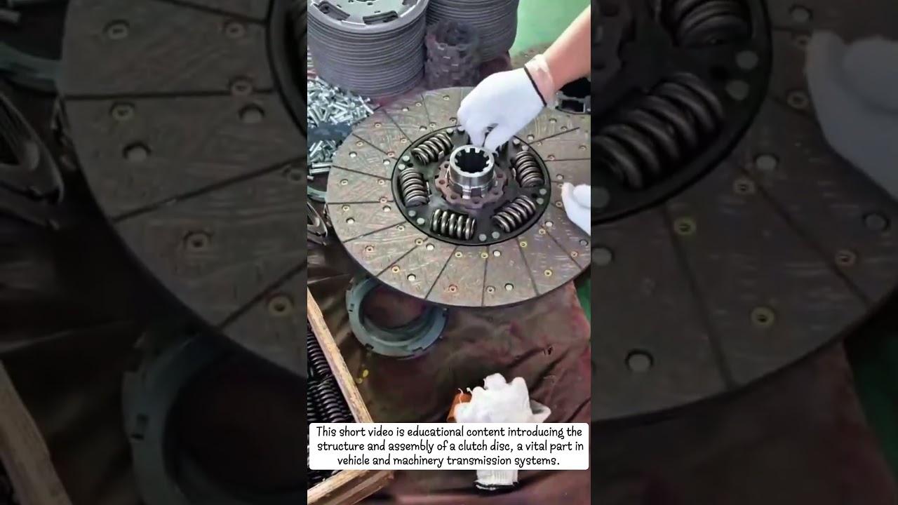 Clutch Disc Assembly – Structure, Function & Manufacturing Process