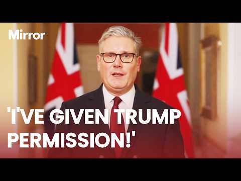 UK will allow US to use bases to strike Iranian missile sites, Starmer says