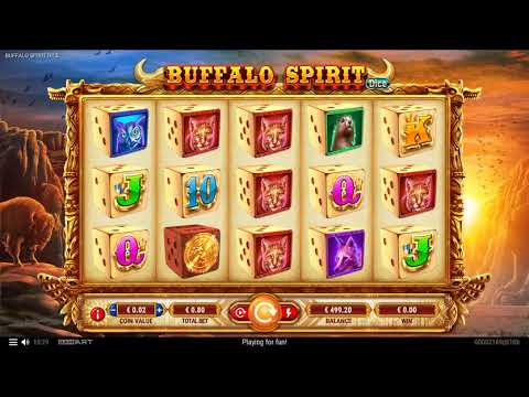 Demo gameplay of Buffalo Spirit Dice by GameArt