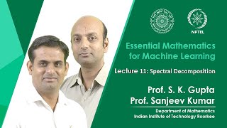Lecture 11: Spectral Decomposition